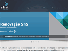 Tablet Screenshot of infiniit.com.br